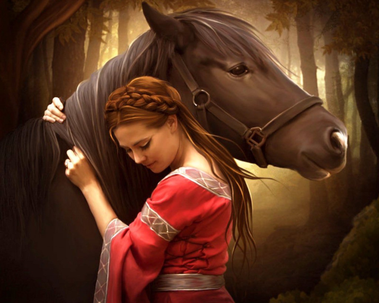 Animals___Horses_Girl_hugs_horse_042468_