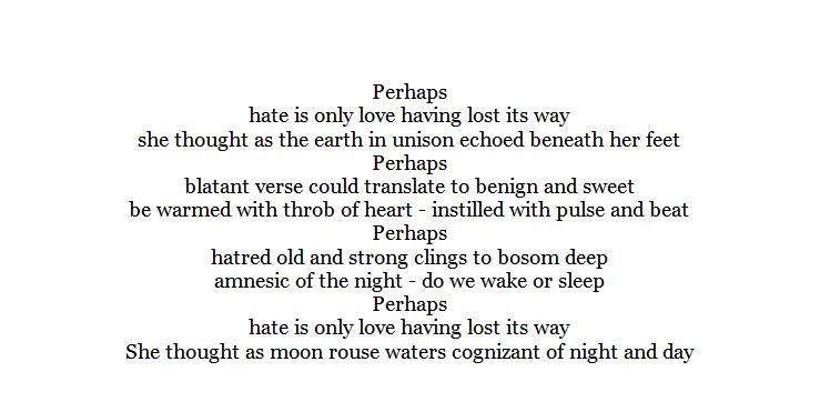 perhaps